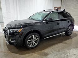 Salvage cars for sale from Copart Leroy, NY: 2021 Audi Q5 Premium Plus