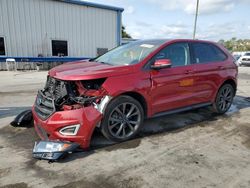 Salvage cars for sale from Copart Orlando, FL: 2018 Ford Edge Sport