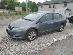 Salvage cars for sale from Copart York Haven, PA: 2011 Honda Insight EX