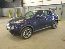 Salvage cars for sale at East Granby, CT auction: 2017 Nissan Juke S