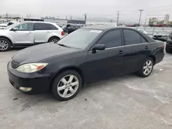 Salvage cars for sale from Copart Sun Valley, CA: 2004 Toyota Camry LE