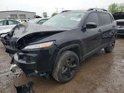 Salvage cars for sale at Elgin, IL auction: 2017 Jeep Cherokee Limited