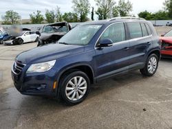 Salvage cars for sale from Copart Bridgeton, MO: 2011 Volkswagen Tiguan S