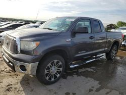 Salvage cars for sale at Grand Prairie, TX auction: 2013 Toyota Tundra Double Cab SR5