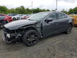 Salvage cars for sale from Copart East Granby, CT: 2015 Mazda 6 Grand Touring