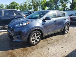 Salvage cars for sale at Bridgeton, MO auction: 2021 KIA Sportage LX