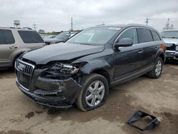 Salvage cars for sale at Chicago Heights, IL auction: 2015 Audi Q7 Premium