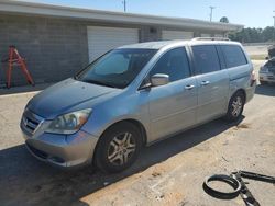 Salvage cars for sale at Gainesville, GA auction: 2007 Honda Odyssey EX