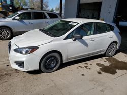 Salvage cars for sale from Copart Billings, MT: 2017 Subaru Impreza
