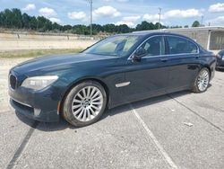 Salvage cars for sale at Gainesville, GA auction: 2012 BMW 750 LI