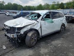 Salvage cars for sale from Copart Grantville, PA: 2018 Nissan Pathfinder S