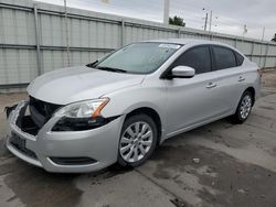 Salvage cars for sale at Littleton, CO auction: 2014 Nissan Sentra S