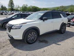 Salvage cars for sale from Copart Grantville, PA: 2023 Nissan Pathfinder SL