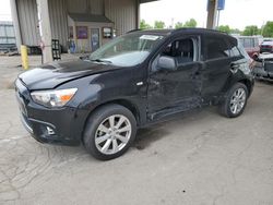 Salvage cars for sale from Copart Fort Wayne, IN: 2012 Mitsubishi Outlander Sport SE