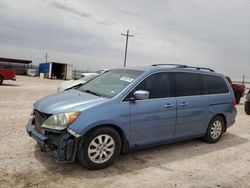 Salvage cars for sale from Copart Andrews, TX: 2008 Honda Odyssey EXL