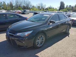 Salvage cars for sale from Copart Portland, OR: 2015 Toyota Camry LE