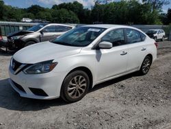 Salvage cars for sale from Copart Augusta, GA: 2018 Nissan Sentra S