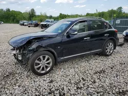 Salvage cars for sale at Candia, NH auction: 2016 Infiniti QX50