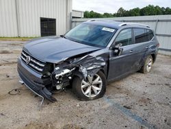 Salvage cars for sale at Grenada, MS auction: 2018 Volkswagen Atlas SE