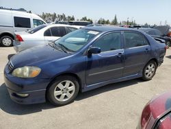 Salvage cars for sale from Copart Rancho Cucamonga, CA: 2005 Toyota Corolla CE