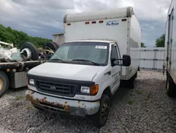 Salvage cars for sale from Copart Avon, MN: 2005 Ford Econoline E350 Super Duty Cutaway Van