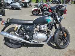 Salvage motorcycles for sale at Pennsburg, PA auction: 2022 Royal Enfield Motors INT 650