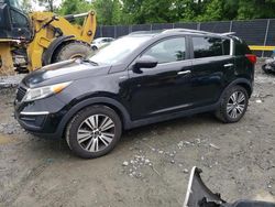 Salvage cars for sale at Waldorf, MD auction: 2016 KIA Sportage EX