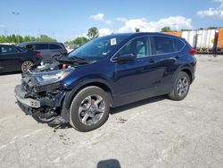Salvage cars for sale at Bridgeton, MO auction: 2017 Honda CR-V EX