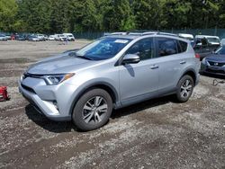 Salvage cars for sale at Graham, WA auction: 2016 Toyota Rav4 XLE