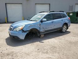Salvage cars for sale from Copart Central Square, NY: 2010 Subaru Outback 2.5I Premium
