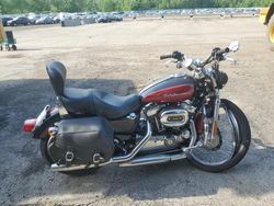 Salvage motorcycles for sale at Marlboro, NY auction: 2005 Harley-Davidson XL1200 C