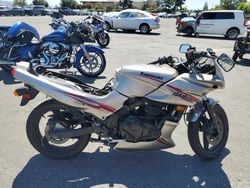 Salvage motorcycles for sale at San Martin, CA auction: 2007 Kawasaki EX500 D