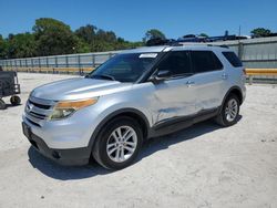 Salvage cars for sale at Fort Pierce, FL auction: 2012 Ford Explorer XLT