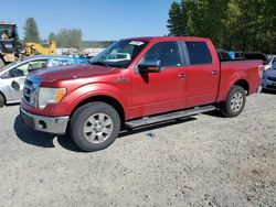 Salvage trucks for sale at Arlington, WA auction: 2010 Ford F150 Supercrew