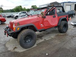 Jeep Wrangler Vehiculos salvage en venta: 2004 Jeep Wrangler / TJ Sport