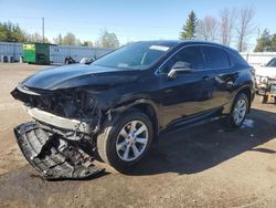 Salvage cars for sale from Copart Bowmanville, ON: 2017 Lexus RX 350 Base