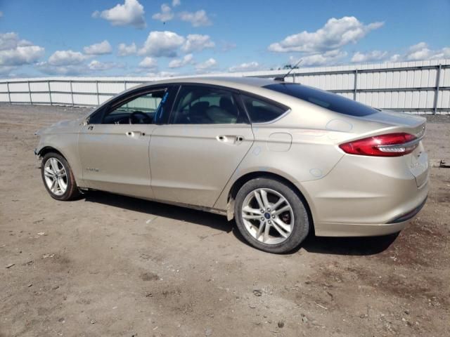 2018 Ford Fusion SE Hybrid