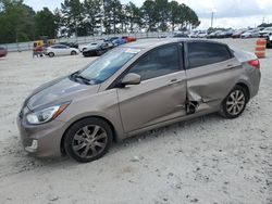 Salvage cars for sale from Copart Loganville, GA: 2013 Hyundai Accent GLS