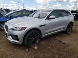 Salvage cars for sale from Copart Elgin, IL: 2017 Jaguar F-PACE First Edition