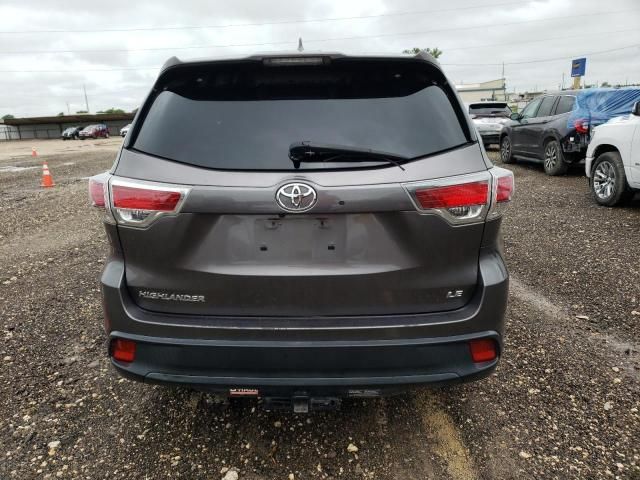 2015 Toyota Highlander LE