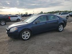 Salvage cars for sale at Indianapolis, IN auction: 2010 Chevrolet Malibu LS