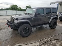 Jeep salvage cars for sale: 2017 Jeep Wrangler Unlimited Sahara