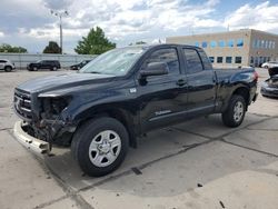 Salvage cars for sale at Littleton, CO auction: 2010 Toyota Tundra Double Cab SR5