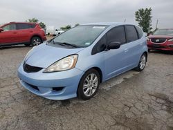 Salvage cars for sale from Copart Kansas City, KS: 2009 Honda FIT Sport