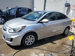 Salvage cars for sale at New Orleans, LA auction: 2013 Hyundai Accent GLS