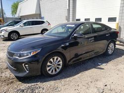 Salvage cars for sale from Copart Blaine, MN: 2018 KIA Optima LX