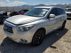 Salvage cars for sale at Magna, UT auction: 2015 Infiniti QX60
