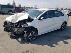 Salvage cars for sale at Rancho Cucamonga, CA auction: 2019 KIA Forte FE