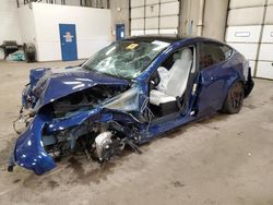 Salvage cars for sale at Blaine, MN auction: 2020 Tesla Model Y