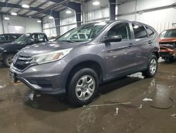 Salvage cars for sale at Ham Lake, MN auction: 2015 Honda CR-V LX